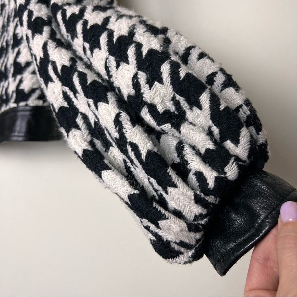 Dolce & Gabbana Houndstooth Cropped Jacket - Picture 5 of 12